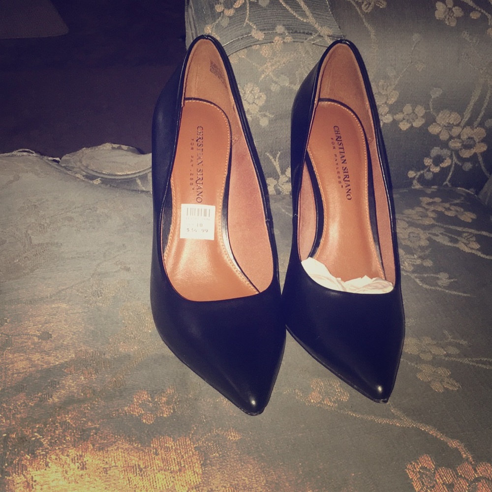 Black heels